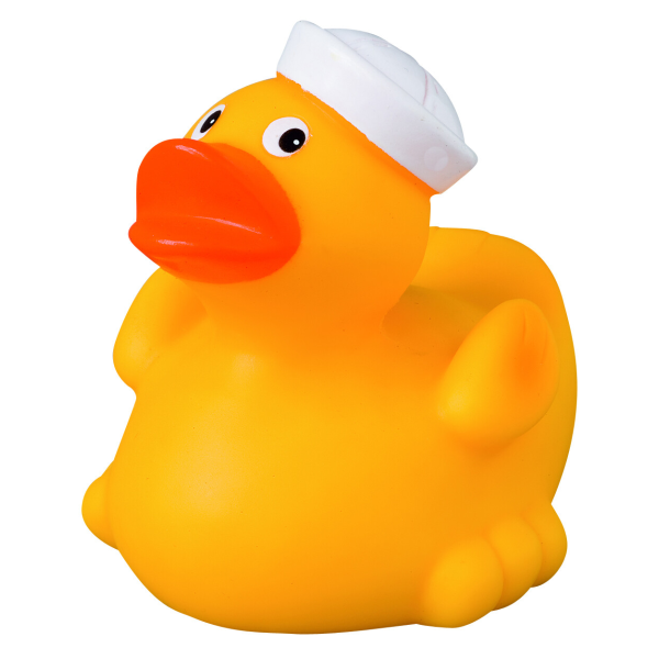 A Matrose Maritime Ente Quietscheente Badeente ca. 8 cm gross