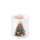 Weihnachten Kerze klein Ø 7,5 cm x 9 cm Decorated Christmas tree