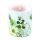 A Weihnachten Kerze medium Ø 10 cm x 10 cm White poinsettia Weihnachtsgesteck Blumen