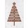 Weihnachten Unverpackte Glückwunschkarte mit Briefumschlag Holztannenbaum Von Herzen