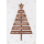 Weihnachten Unverpackte Glückwunschkarte mit Briefumschlag Holztannenbaum Von Herzen