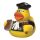 Richter Ente Berufsente Quietscheente Badeente ca. 8 cm gross Jura Rechtsanwalt