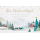 Weihnachten Unverpackte Glückwunschkarte Zur Weihnachtszeit Winterlandschaft mit Briefumschlag