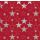Weihnachten - Geschenkpapier - Röllchen - 70x150cm - Punkstern rot