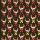 Weihnachten Geschenkpapier Röllchen 70x150cm Xmas Deers Rehe rot metallic