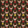 Weihnachten Geschenkpapier Röllchen 70x150cm Xmas Deers Rehe rot metallic