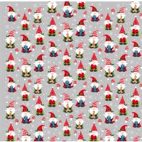 Weihnachten Geschenkpapier Röllchen 70x150cm Wichtel...