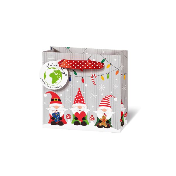 Weihnachten Geschenktasche CD-Format Wichtel Party