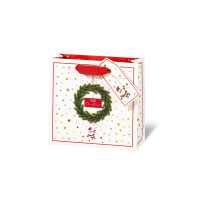 Weihnachten Geschenktasche CD-Format Santa is coming...