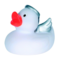 Engel Ente weiss Anlassente Quietscheente Weihnachten...