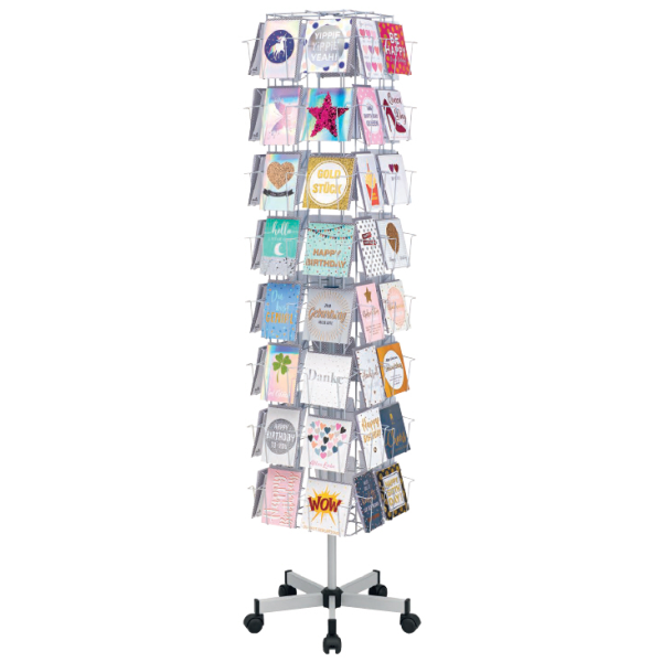 BlingBling Cards - 384 Glückwunschkarten mit Umschlägen - 64 Dekore - Bundle UVP: € 1148,16 - ohne Drehständer