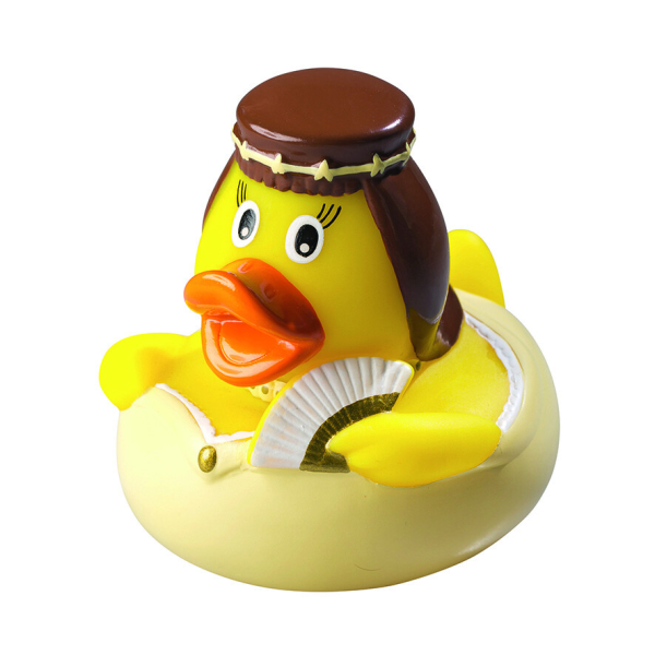 Sissi Hobbyente Quietscheente Badeente ca. 8 cm gross