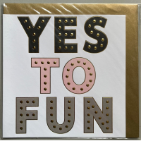 Allgemeine Wünsche - Yes to Fun - Black & Gold -...