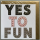 Allgemeine Wünsche - Yes to Fun - Black & Gold - Glückwunschkarte mit Umschlag