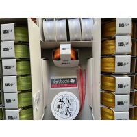 Susifix Ziehschleifenband ORANGE 25mmx3m, 12 Spulen im Umkarton UVP: € 42,00