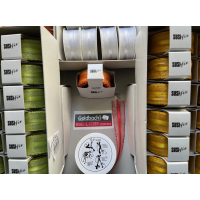 Susifix Ziehschleifenband ORANGE 25mmx3m, 12 Spulen im Umkarton UVP: € 42,00