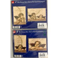 Geschenkanhänger Weihnachten - 4 Anhänger im...