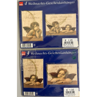 A Geschenkanhänger Weihnachten 4 Anhänger im...