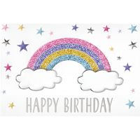 Geburtstag Karte mit Umschlag, Mini Karte, Regenbogen,...