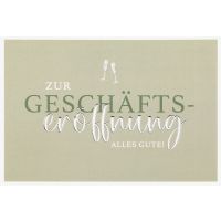 Geschäftseröffnung Karte mit Umschlag,...