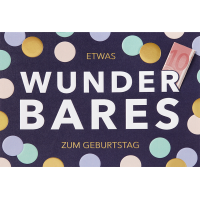 Geburtstag Geldkarte Karte mit Umschlag, unverpackt,...