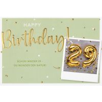 Geburtstag Karte mit Umschlag, unverpackt, Schon wieder...