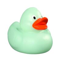Ente nachtleuchtend Quietscheente Badeente ca. 6 cm gross