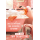 Geburtstag Karte mit Umschlag, unverpackt, Flamingo Badewanne