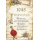 81. Geburtstag Jahrgang 1945 Karte mit Umschlag, Innentext