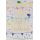 70. Geburtstag Karte mit Umschlag, Glitter, Glitzer Girlande Vogel Happy Birthday