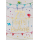 75. Geburtstag Karte mit Umschlag, Glitter, Glitzer Girlande Vogel Happy Birthday