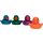 Ente Farbwechsel farbwechselnde Quietscheente Badeente ca. 4,5 cm hoch