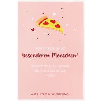 Valentinstag Karte mit Umschlag, unverpackt, besonderer...