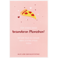 Valentinstag Karte mit Umschlag, unverpackt, besonderer...