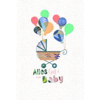 Geburt Baby Freudiges Ereignis Geldkarte  Karte mit...