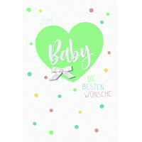 Geburt Baby Freudiges Ereignis  Karte mit Briefumschlag...