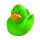 Ente grün unifarbene Enten Quietscheente Badeente ca. 8 cm gross