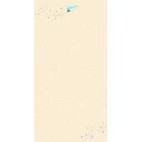 Notizblock Zuckerrohrpapier DIN Lang bunte Punkte,...