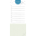 Notizblock 8 x 18 cm to Do-Liste, 60 Blatt