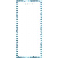 Notizblock 8 x 18 cm Notizen, 60 Blatt