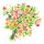 Geschenkanhänger Green Line Laser Art 5er Set Blumenstrauß