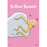 Hochzeit - Glückwunschkarte zur Vermählung im...
