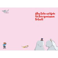Hochzeit - Glückwunschkarte zur Vermählung im...