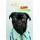 Geburtstag  Karte mit Briefumschlag Hund in Jacke
