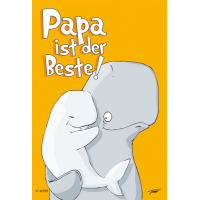 "Papa ist der Beste"- Karte - Kwal der Wal -...