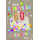 60. Geburtstag  Karte mit Briefumschlag Konfetti, Briefumschlag