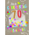 70. Geburtstag  Karte mit Briefumschlag Konfetti, Briefumschlag