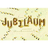 Jubiläum  Karte mit Briefumschlag Schriftkarte, mit...