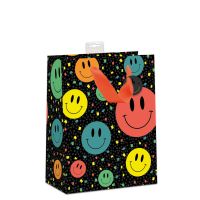 6 Geschenktaschen Large A4-Format lächelnde Emojis...