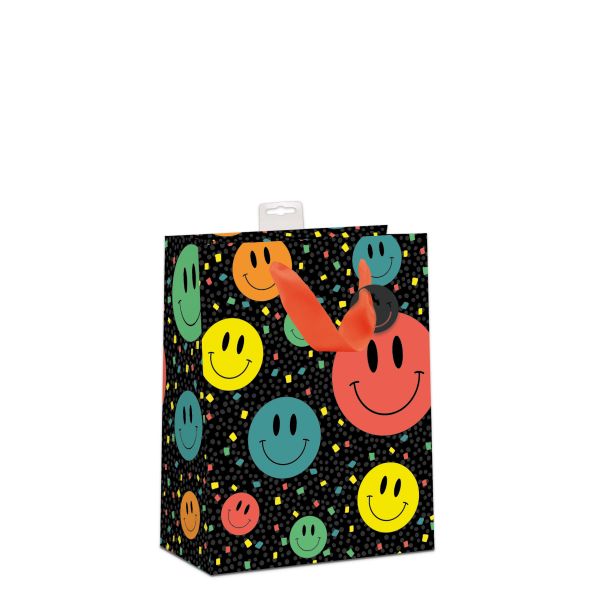 6 Geschenktaschen Medium A5 lächelnde Emojis UVP: 17,70 pro Tüte € 2,95